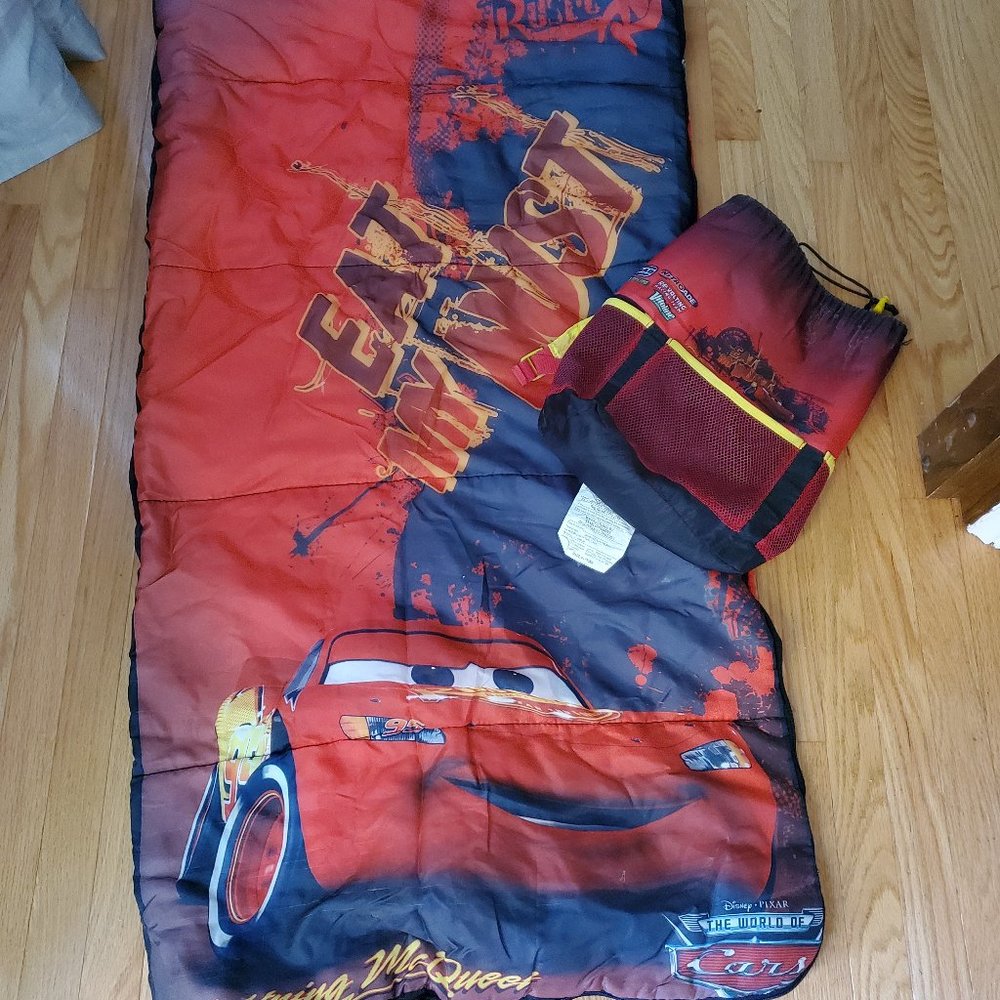 Lightning McQueen sleeping bag